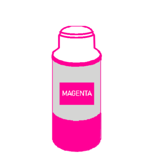 TINTA ALTERNATIVA PARA CANON 190 MAGENTA (100ml)-INKTEC-