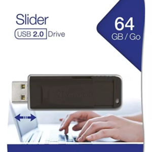 Pendrive 64 gb Verbatim slider