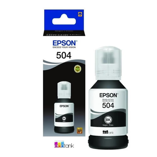 TINTA ORIGINAL PARA EPSON T504 BLACK (127ml)